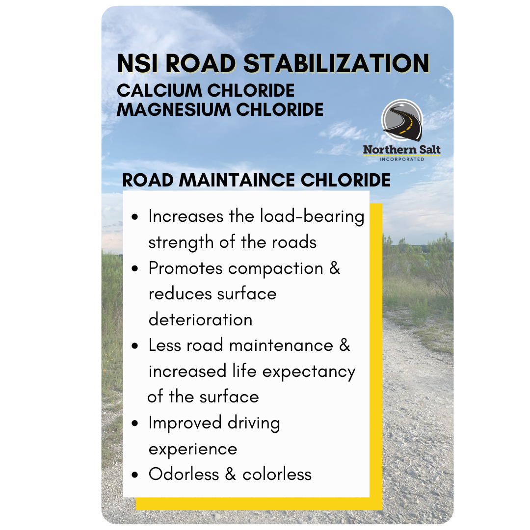 Road Stabilization, Northern Salt Inc